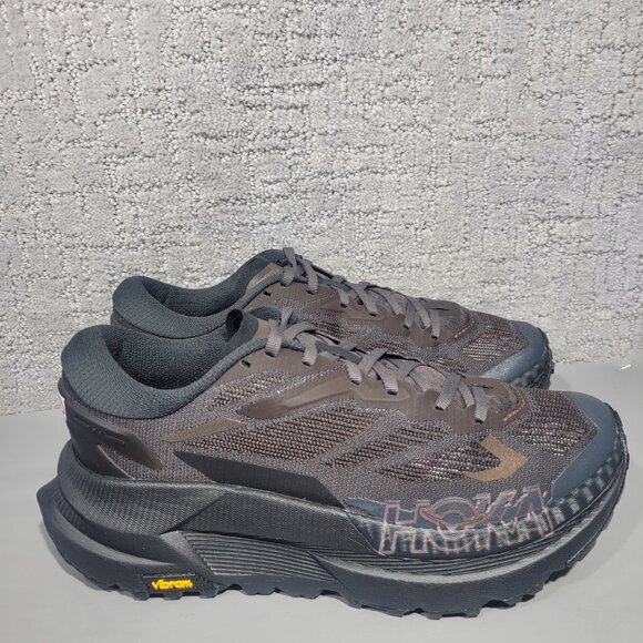 Hoka One Mafate X _J.L-A.L_ Unisex Size US M8 W9 Jet Black Espresso Sneakers. - Picture 12 of 13